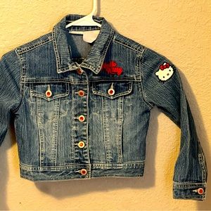SANRIO KIDS HELLO KITTY DENIM JACKET